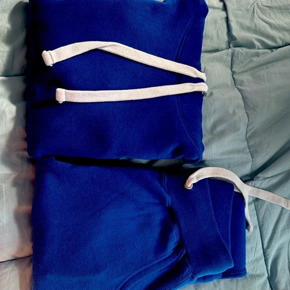 Blue sweat suit fashion nova barley worn - Picture 3 of 3